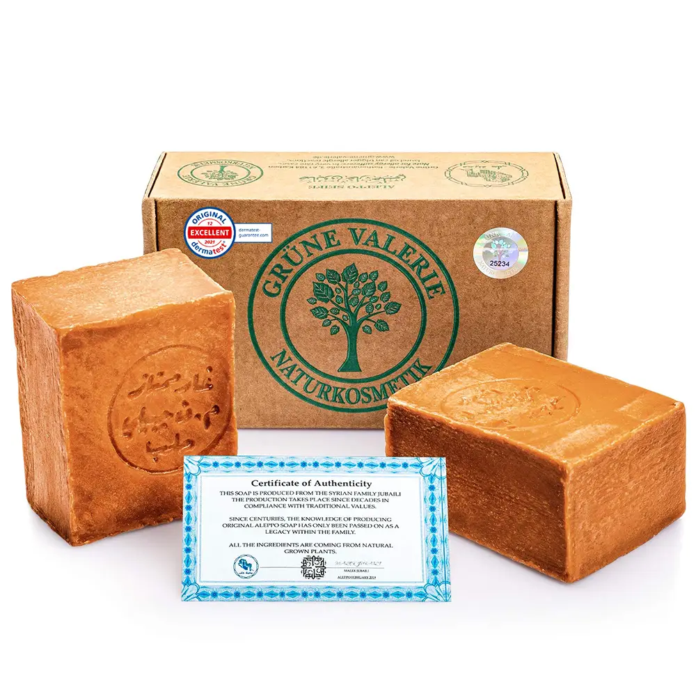 Original Aleppo Seife Set 40% Lorbeeröl