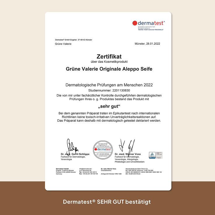 Original Aleppo Seife 20% Lorbeeröl