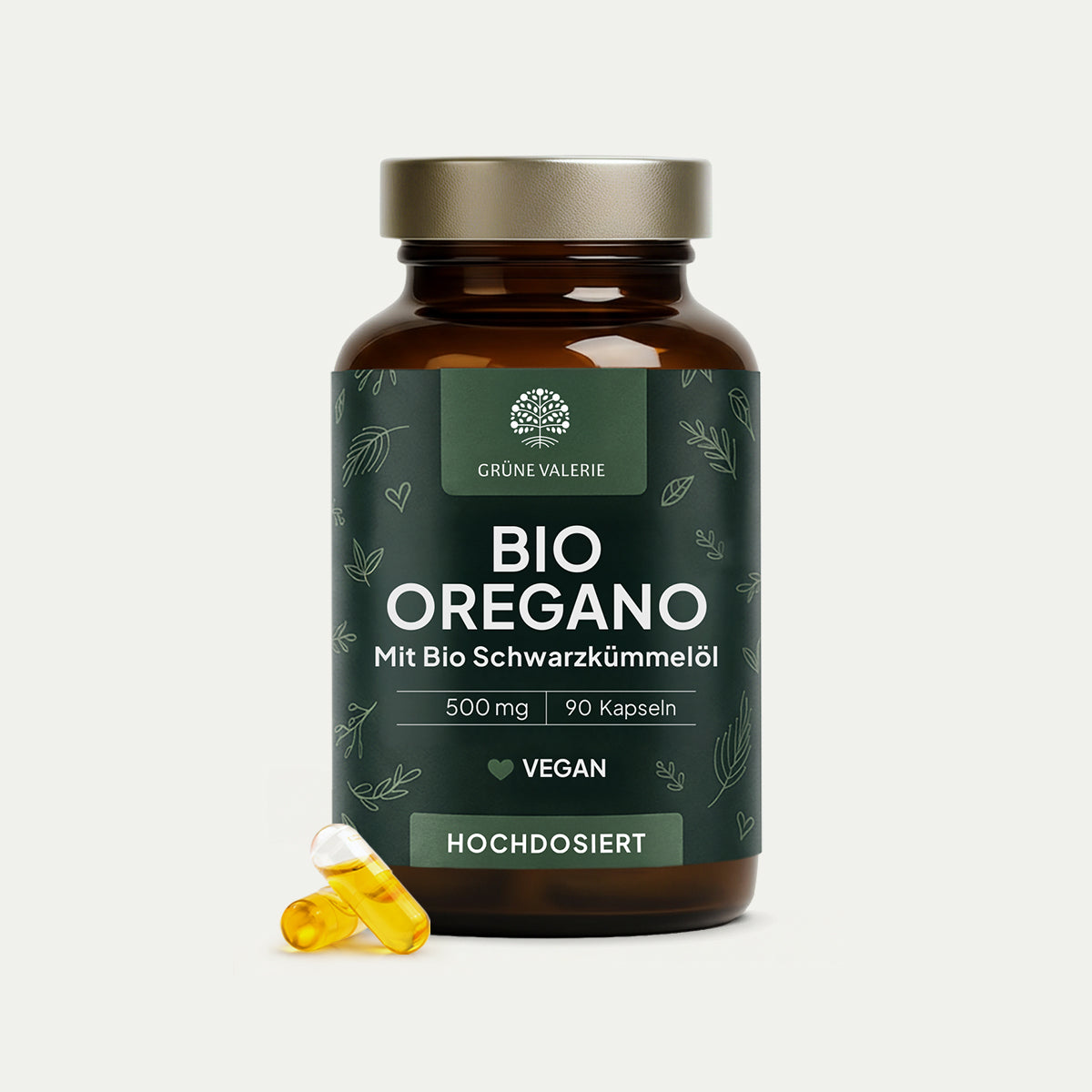 Bio Oregano Öl Kapseln (Vegan)