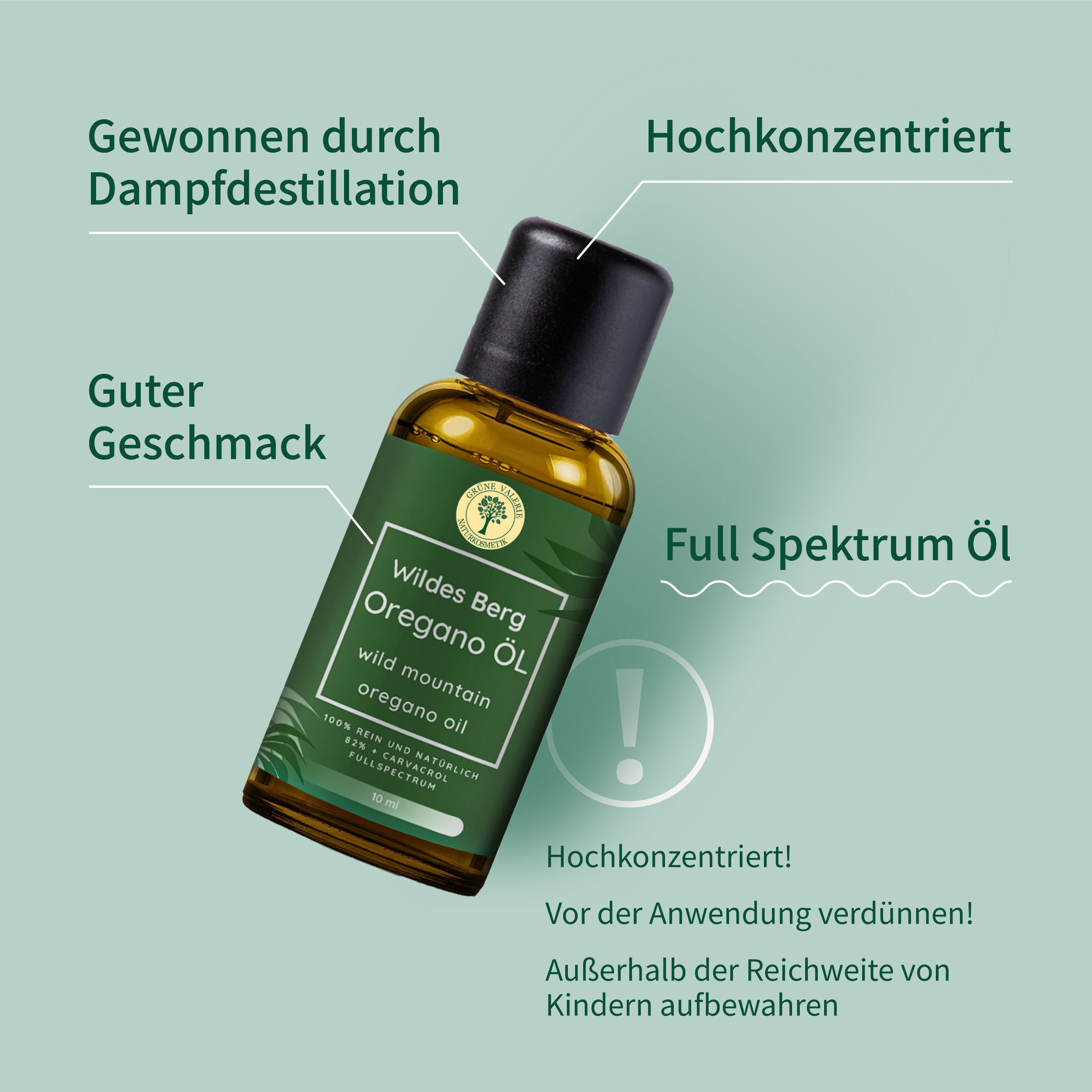 Wildes Berg Oregano Öl Set 2 x 10 ml