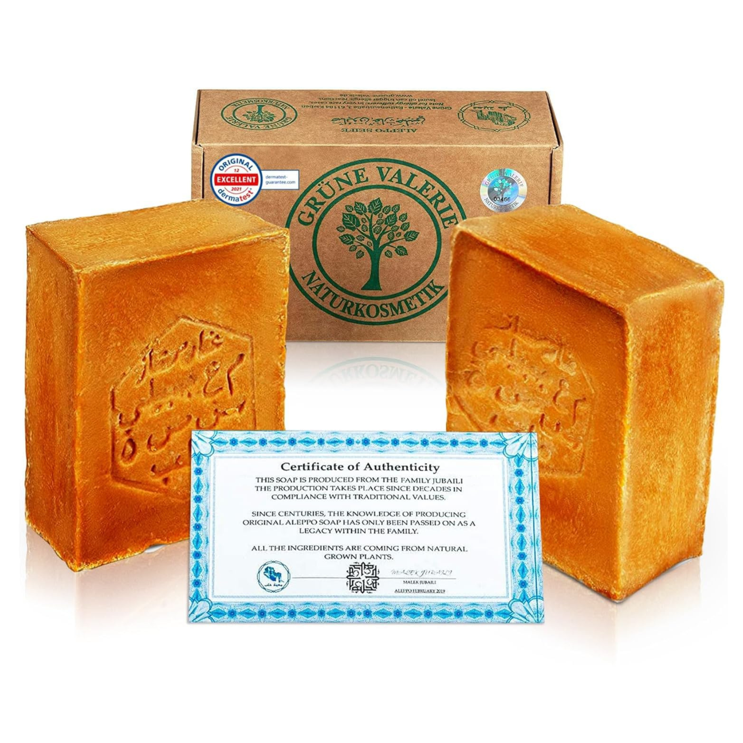 Original Aleppo Seife Set 20% Lorbeeröl