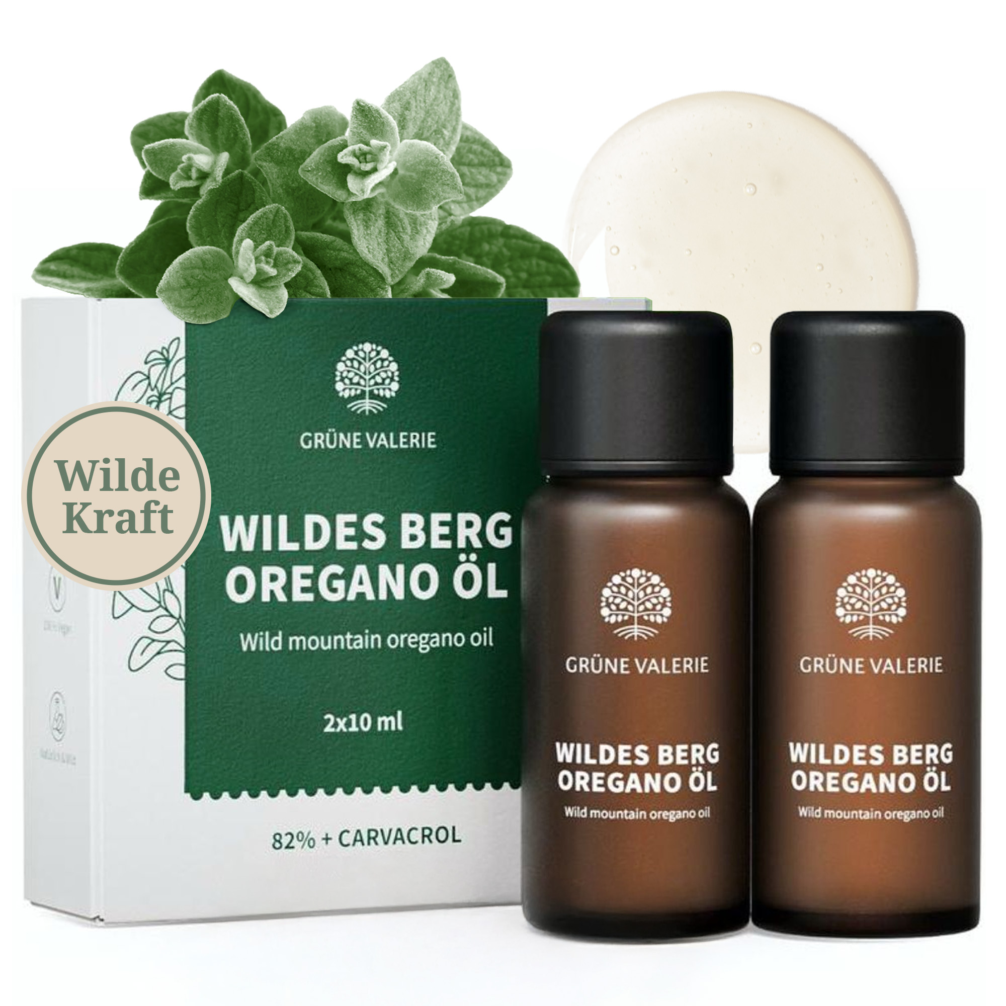 Wildes Berg Oregano Öl Set 2 x 10 ml