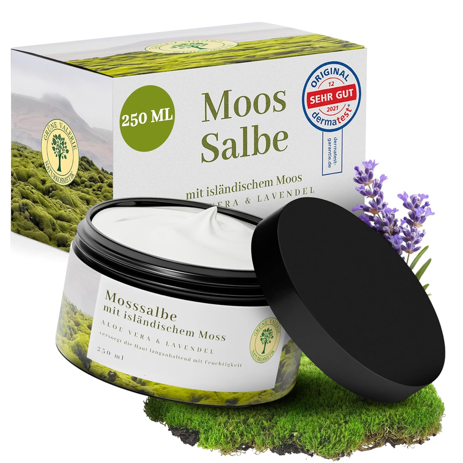 Isländische Moossalbe Dermatest SEHR GUT