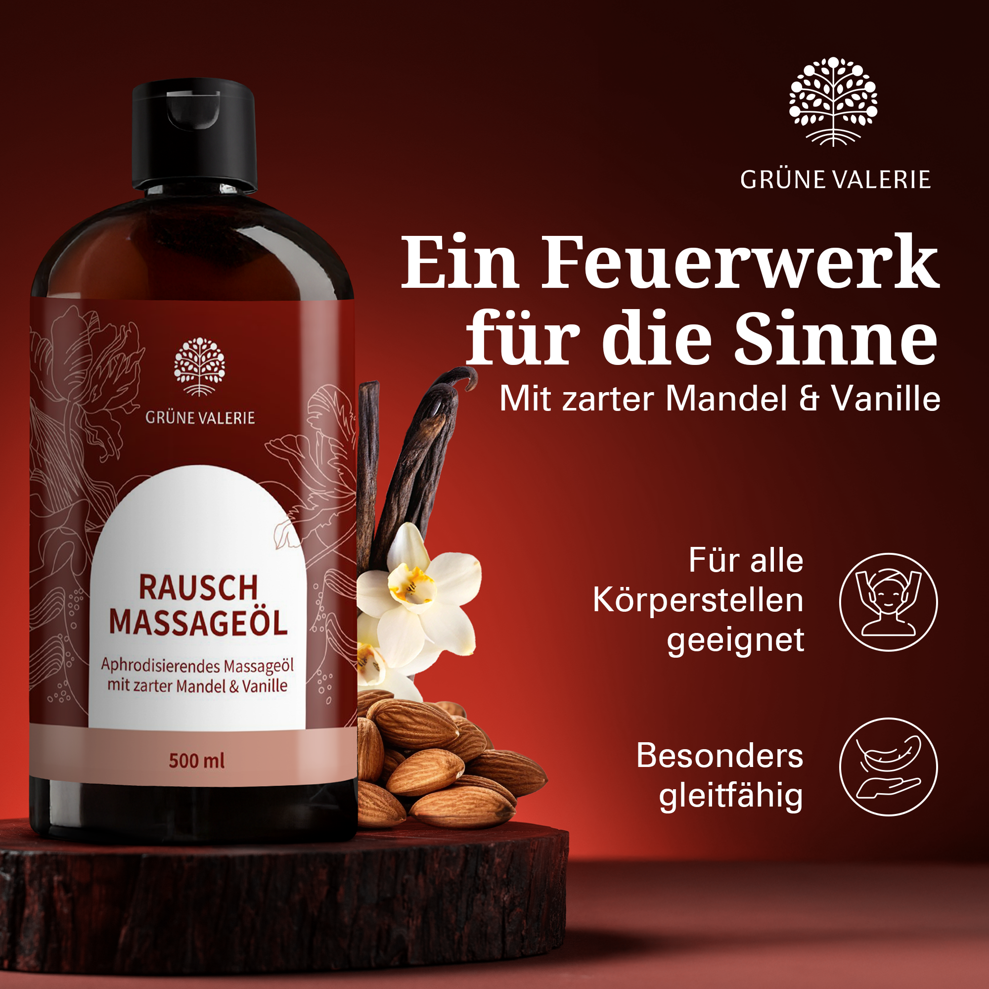 Massageöl Set Tantra + Rausch