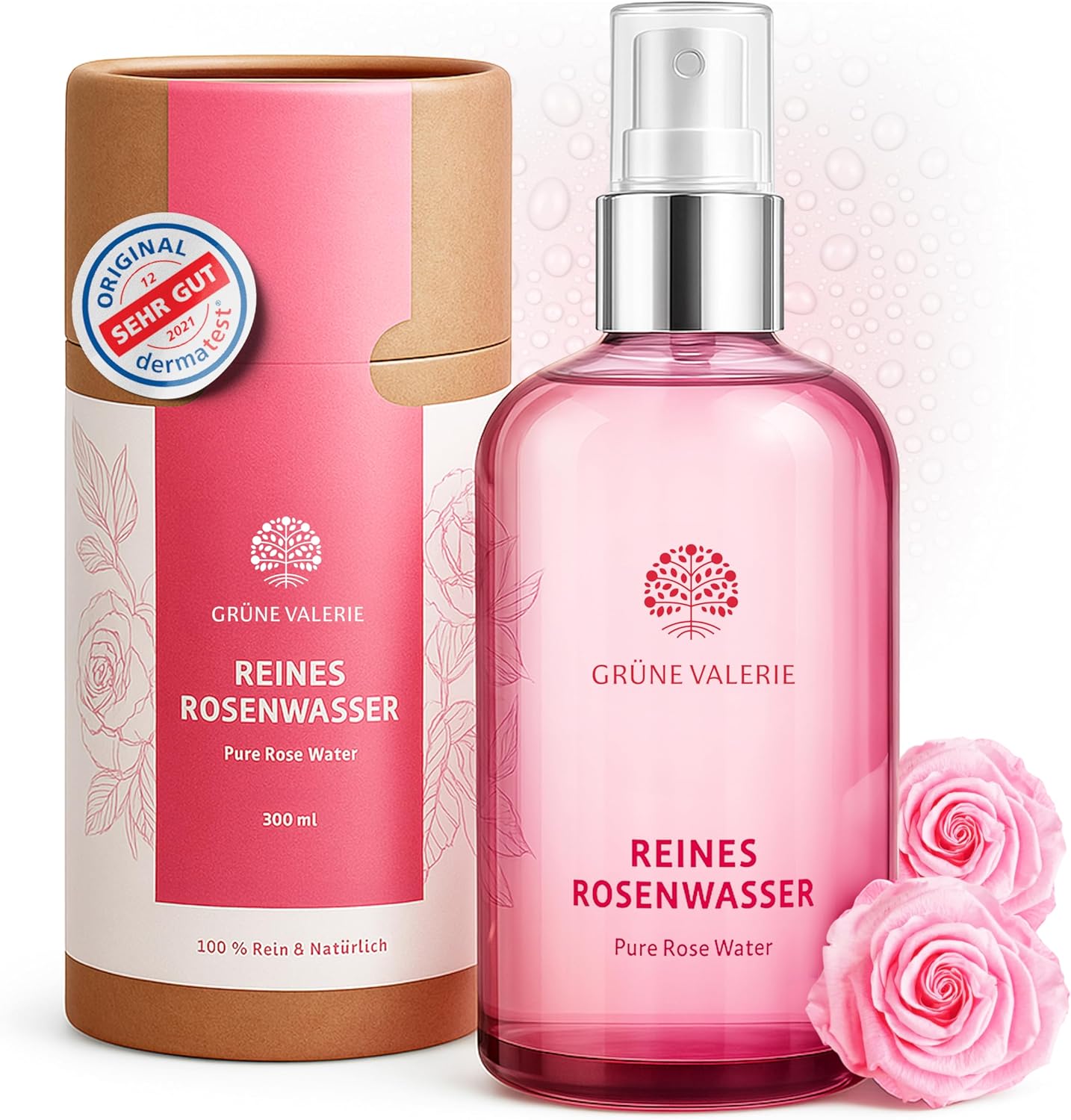Rosenwasser Spray - XXL 300 ML