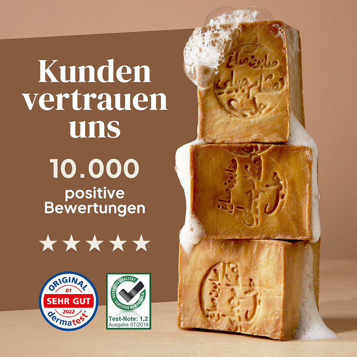 Original Aleppo Seife 50% Lorbeeröl