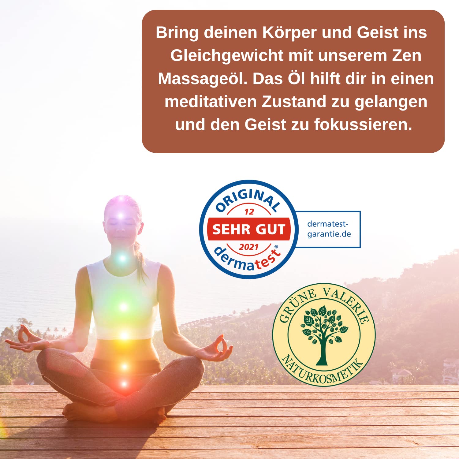 Zen - Massageöl XXL 500 ML - mit süßen Mandeln